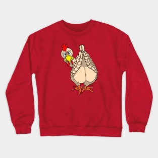 Funny Chicken Shirt ScottyGaaDo's CHICKEN BUTT Crewneck Sweatshirt